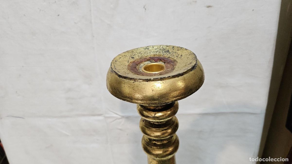 Vintage: candeladro de madera - Foto 4
