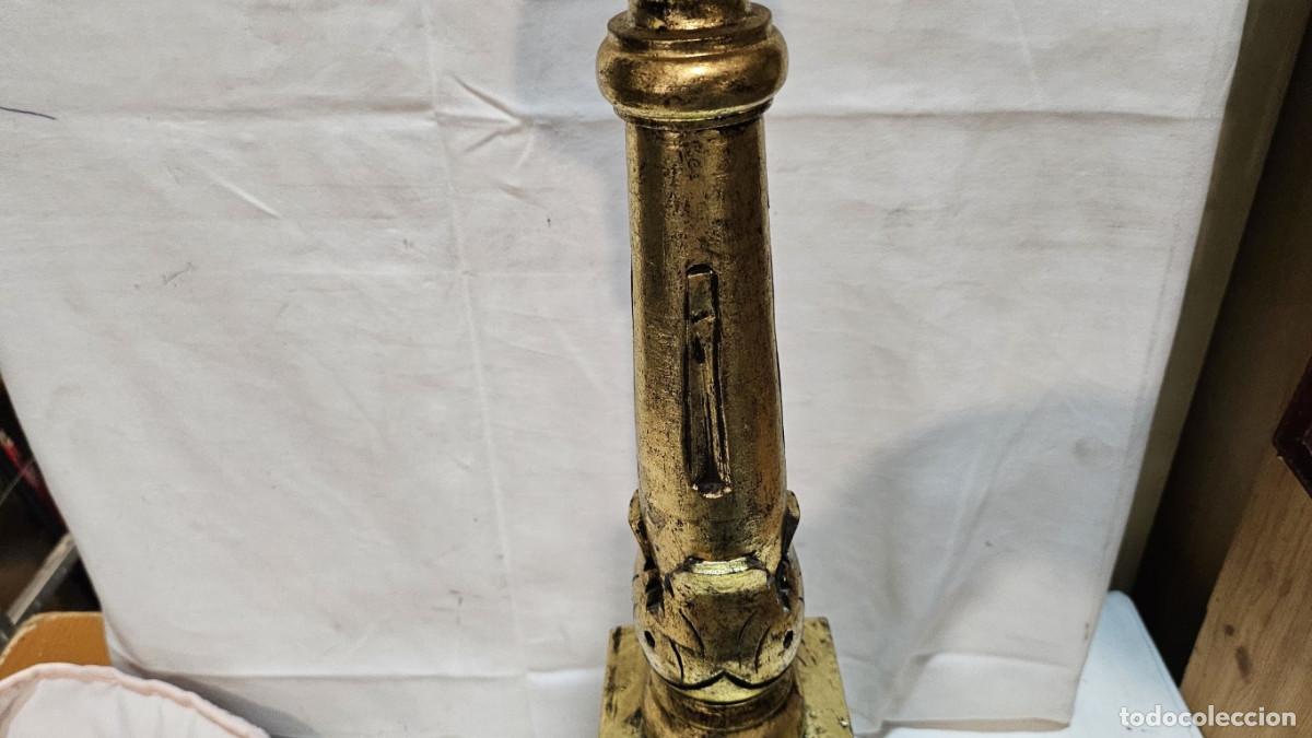 Vintage: candeladro de madera - Foto 5