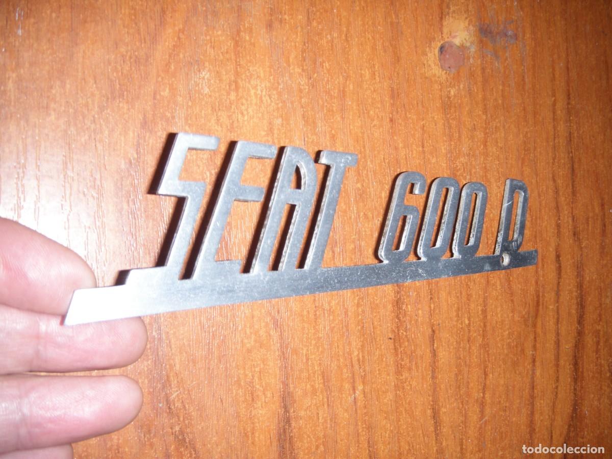 Vintage: ANAGRAMA ORIGINAL SEAT 600 D - Foto 4