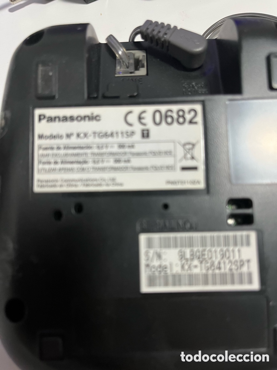 Vintage: Tel&eacute;fonos inal&aacute;mbricos (conjunto)Panasonic y bases - Foto 2