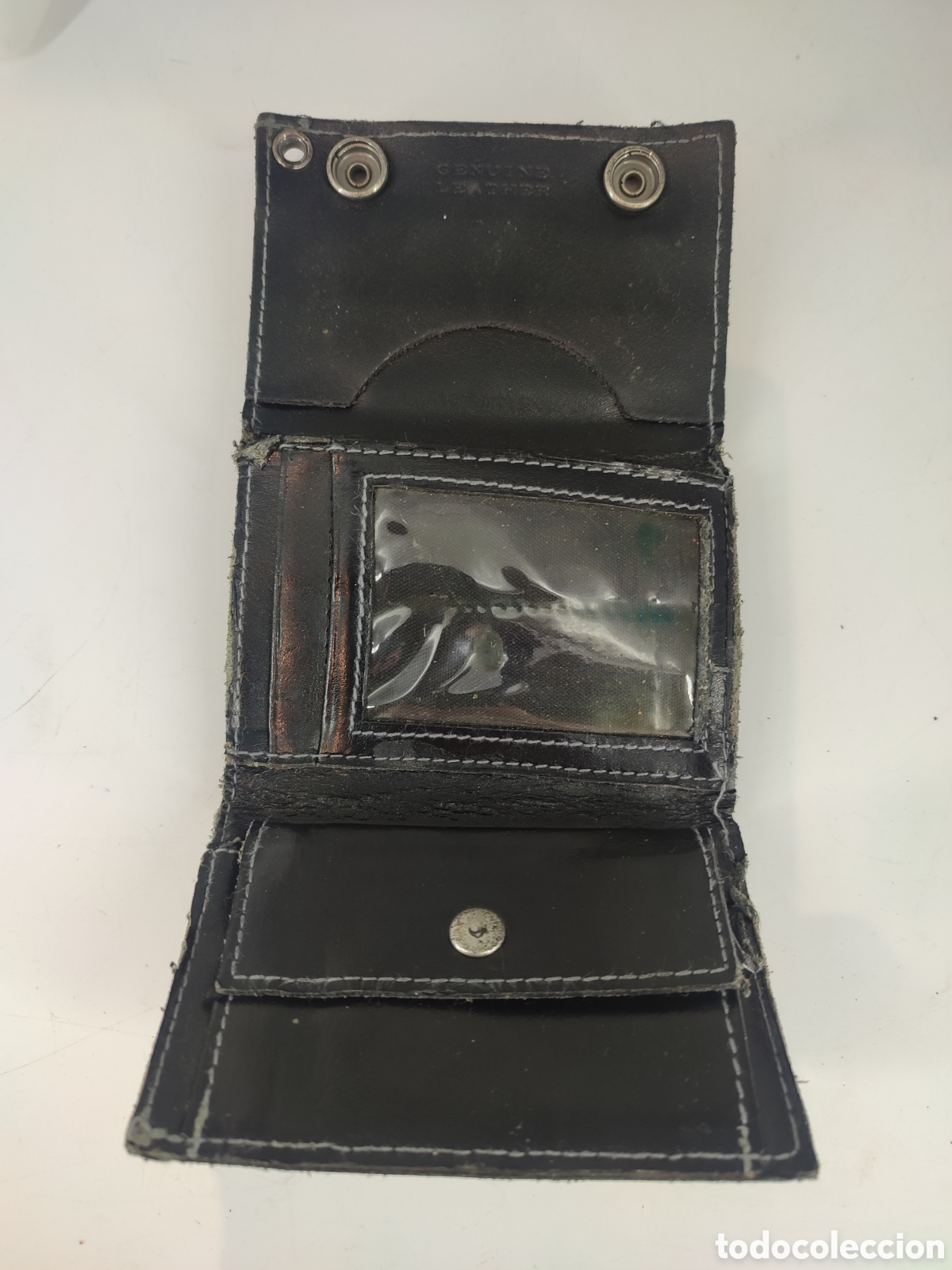 Vintage: Cartera / Billetero piel AC/DC - Foto 4