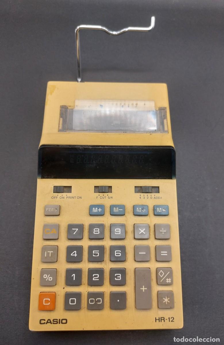 Vintage: CALCULADORA CASIO HR-12 - Foto 1