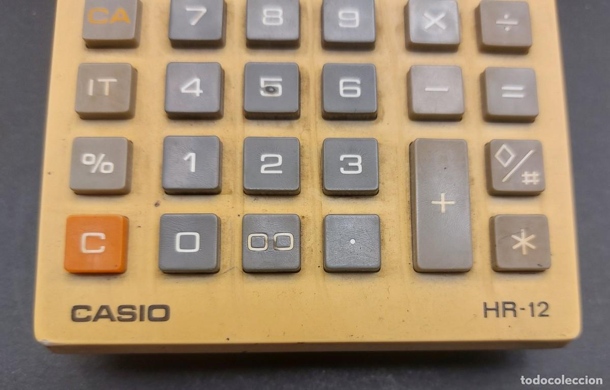 Vintage: CALCULADORA CASIO HR-12 - Foto 2