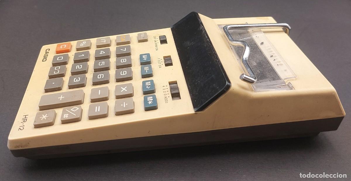 Vintage: CALCULADORA CASIO HR-12 - Foto 4