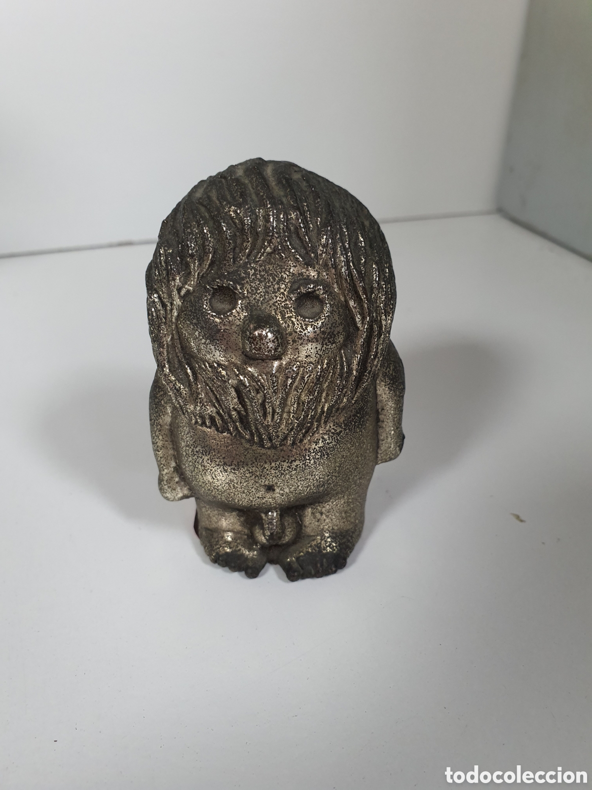 Vintage: Figura bronce troll - Foto 1