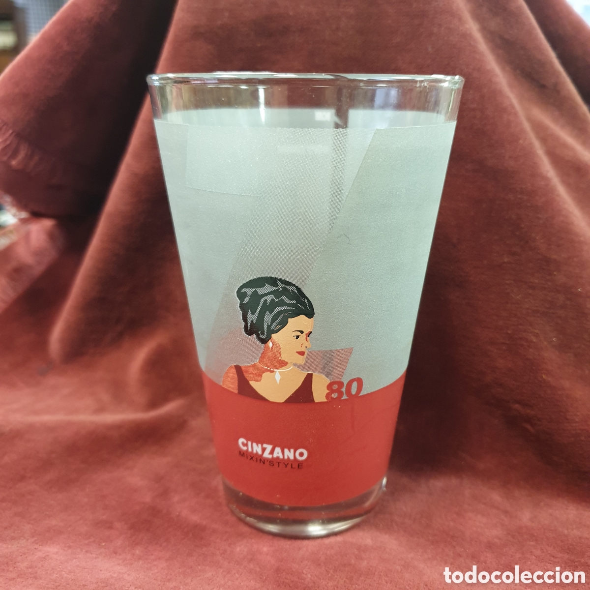 Vintage: Antiguo vaso CINZANO - Foto 1