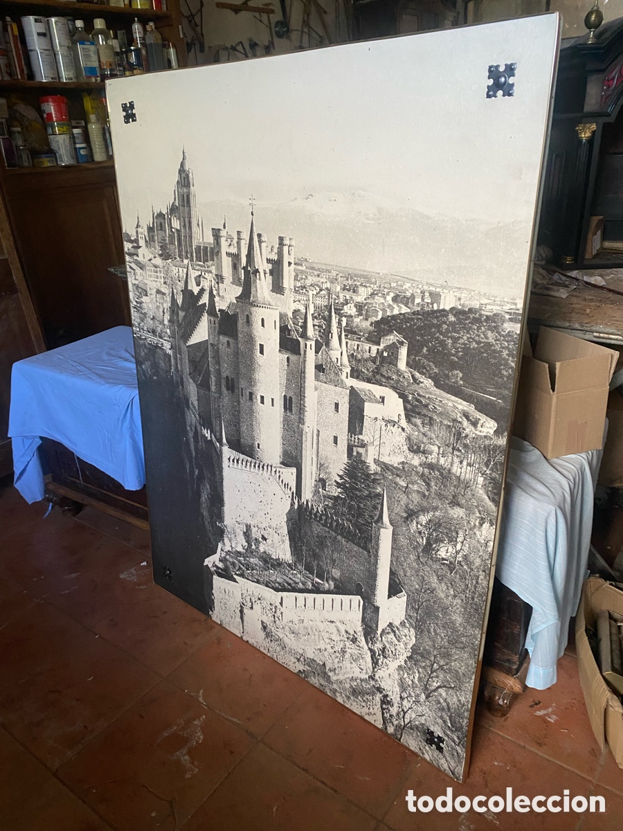 Vintage: Foto del Alc&aacute;zar de Segovia