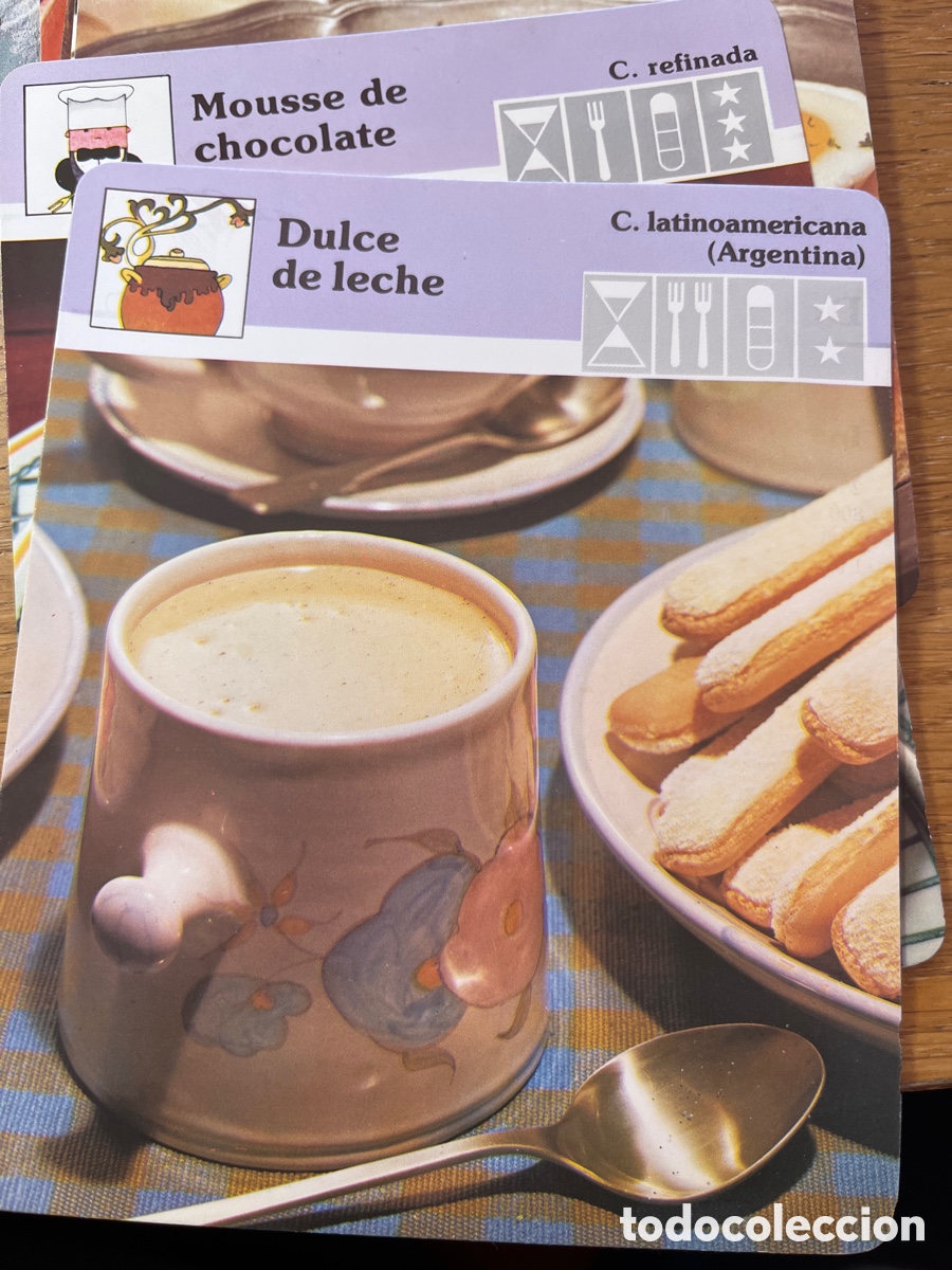 Vintage: Fichas de recetas de cocina - Foto 2