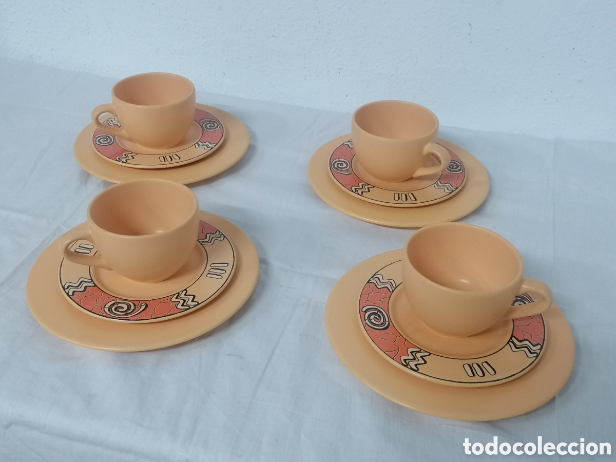 Vintage: Juego de caf&eacute; 4 servicios vintage - Foto 1