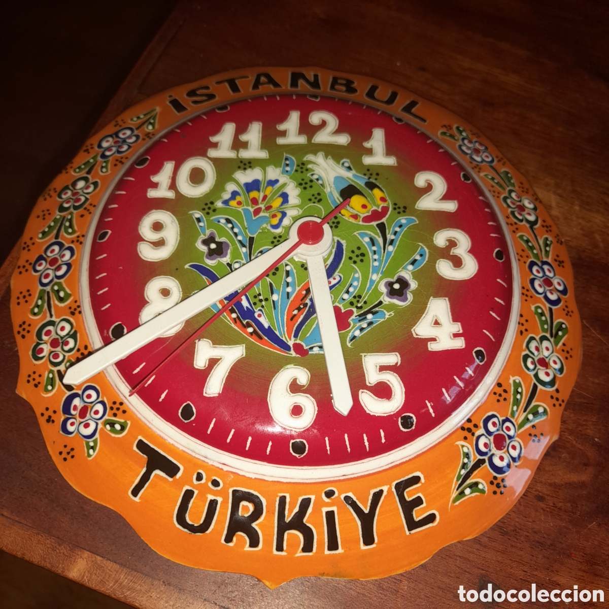 Vintage: Reloj cer&aacute;mica - Foto 2
