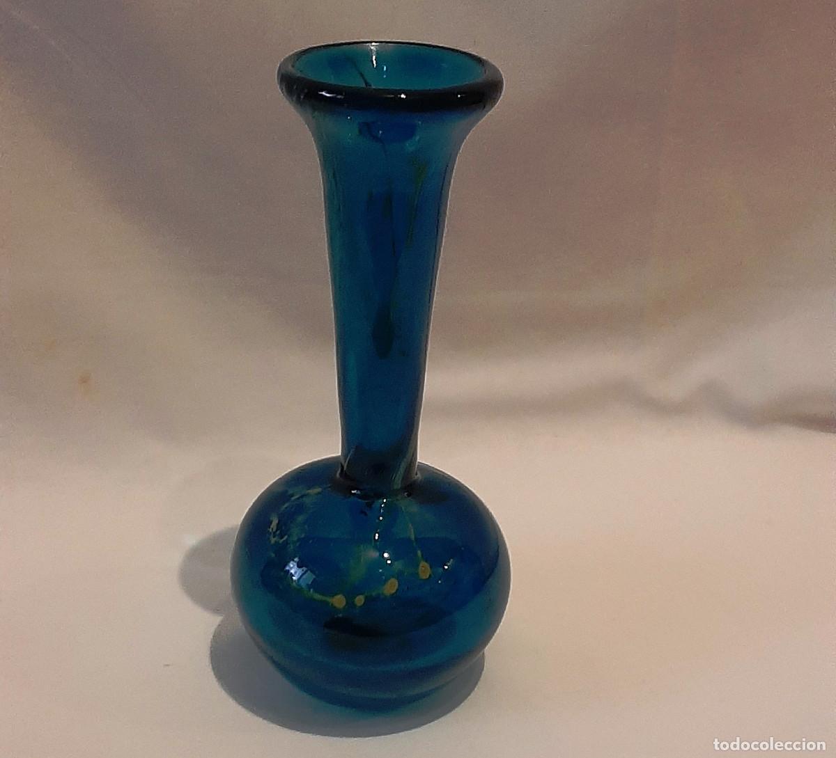 Vintage: Jarr&oacute;n de Murano azul cobalto - Foto 1