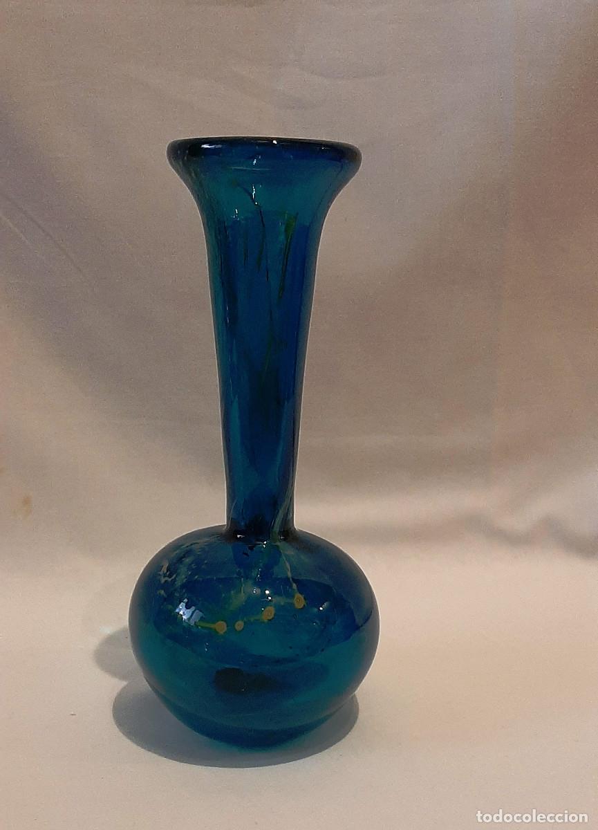 Vintage: Jarr&oacute;n de Murano azul cobalto - Foto 2