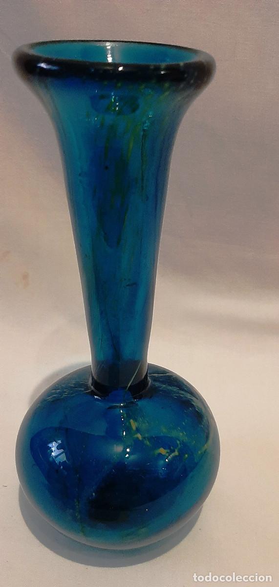 Vintage: Jarr&oacute;n de Murano azul cobalto - Foto 4