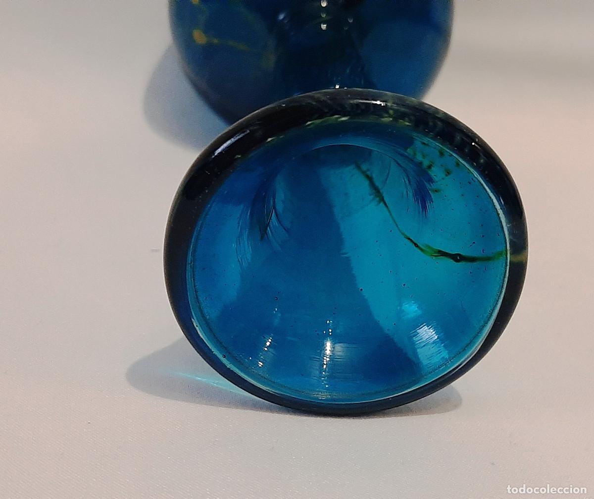Vintage: Jarr&oacute;n de Murano azul cobalto - Foto 9