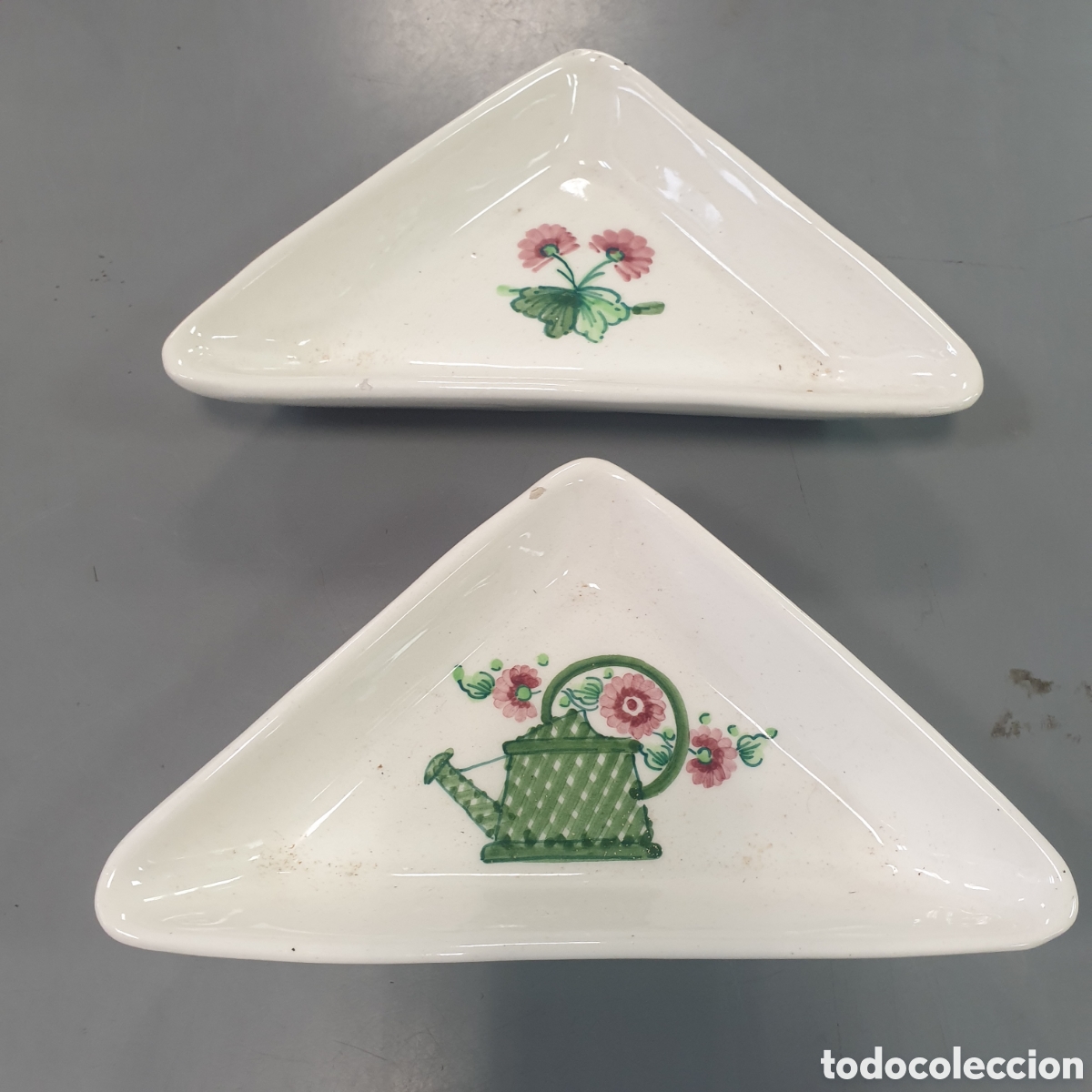 Vintage: Pareja ensaladera loza - Foto 1