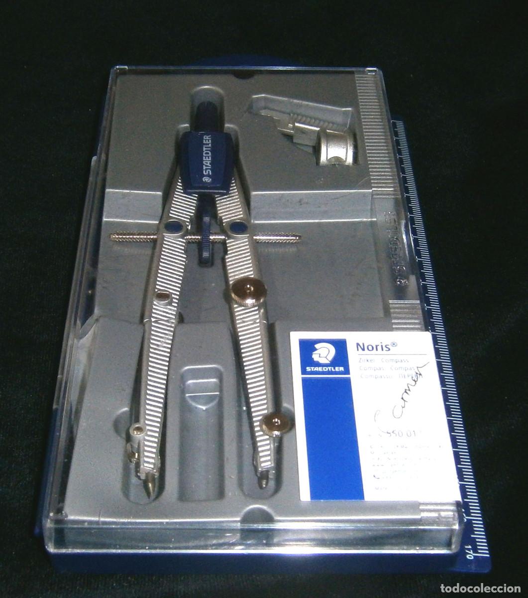 Vintage: caja con compas Staedler modelo 550 01 - Foto 2