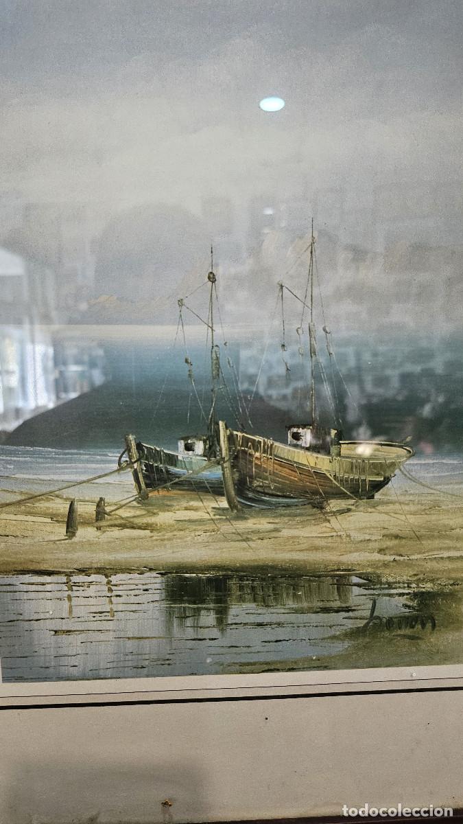 Vintage: 2 cuadros laminas marina - Foto 4