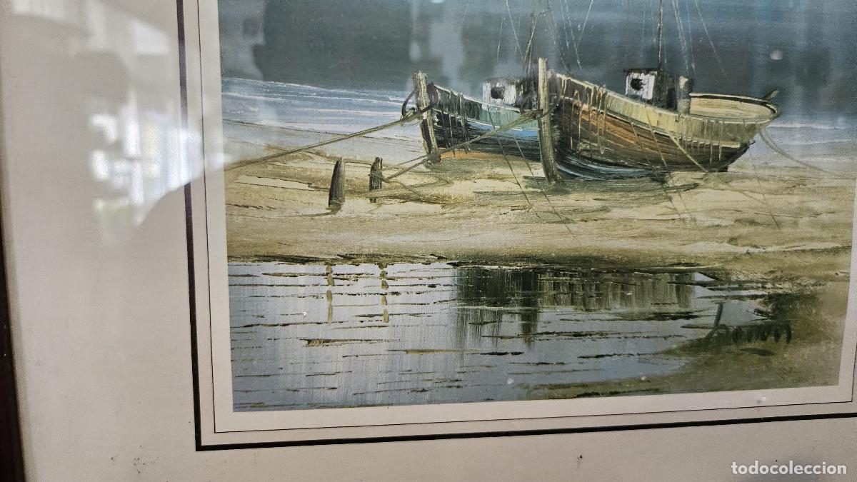 Vintage: 2 cuadros laminas marina - Foto 6