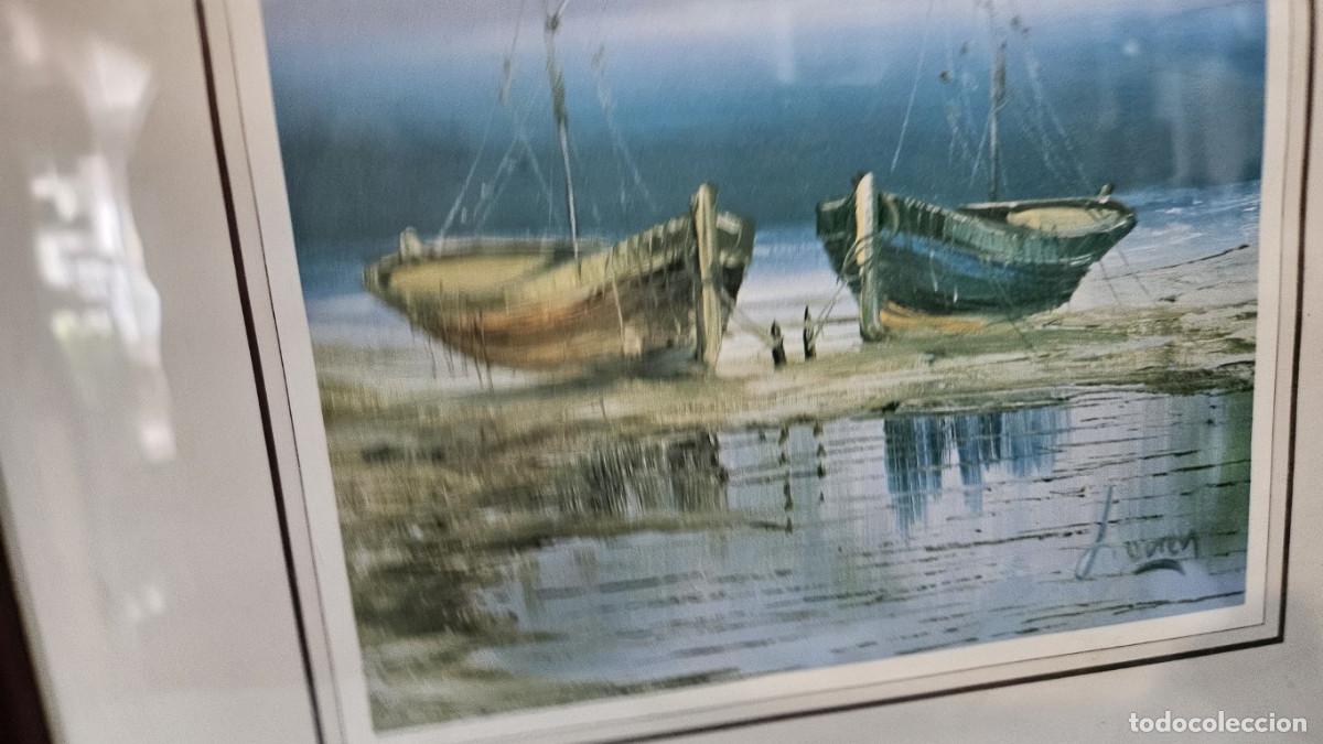 Vintage: 2 cuadros laminas marina - Foto 7