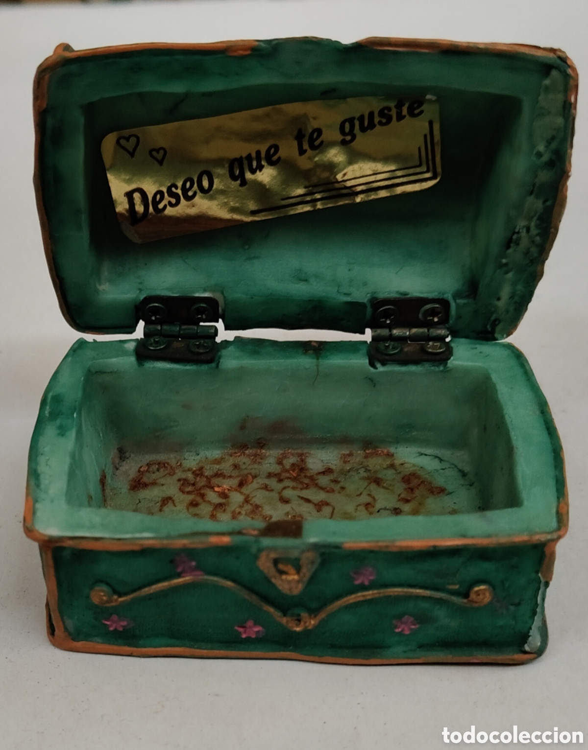 Vintage: Peque&ntilde;a caja - ba&uacute;l - car54 - Foto 2