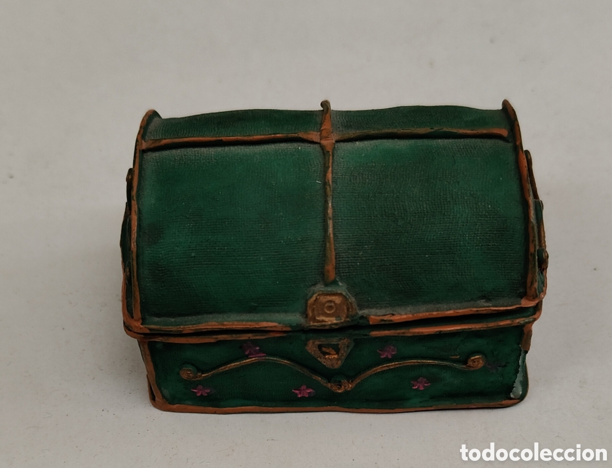Vintage: Peque&ntilde;a caja - ba&uacute;l - car54 - Foto 1