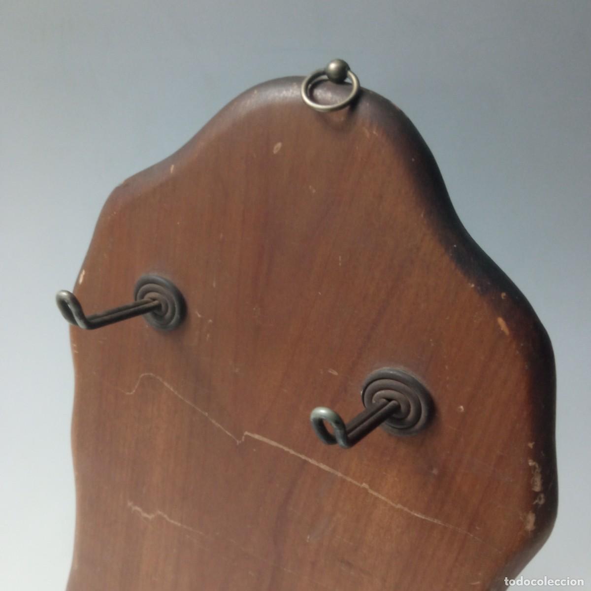 Vintage: Colgador llaves de madera - Foto 1