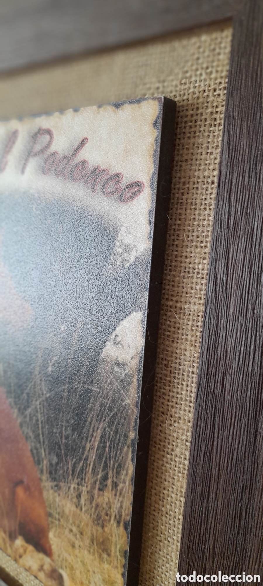 Vintage: Cuadro I love podencos - Foto 2