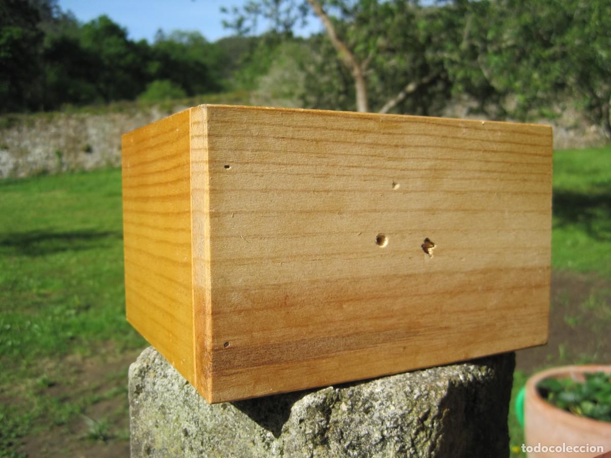 Vintage: SUJETALIBROS DE MADERA - PERA - Foto 6