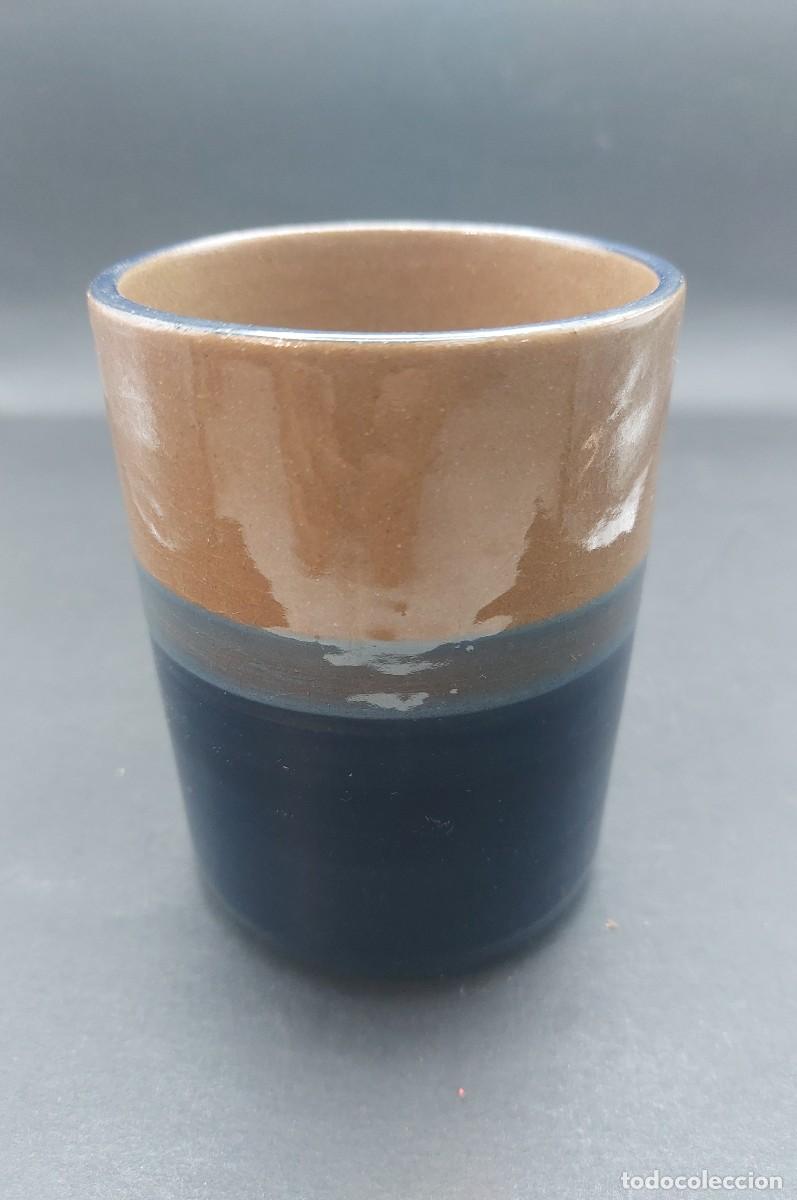 Vintage: TAZA TERRACOTA LACADA