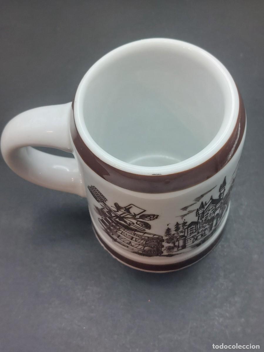 Vintage: TAZA DE CER&Aacute;MICA PEPPERMINT - Foto 3