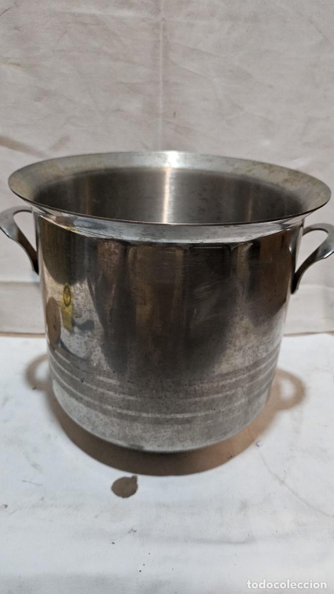 Vintage: cubitera de acero - Foto 1