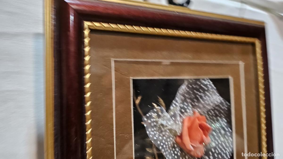 Vintage: cuadro de flotes en vitrina - Foto 6