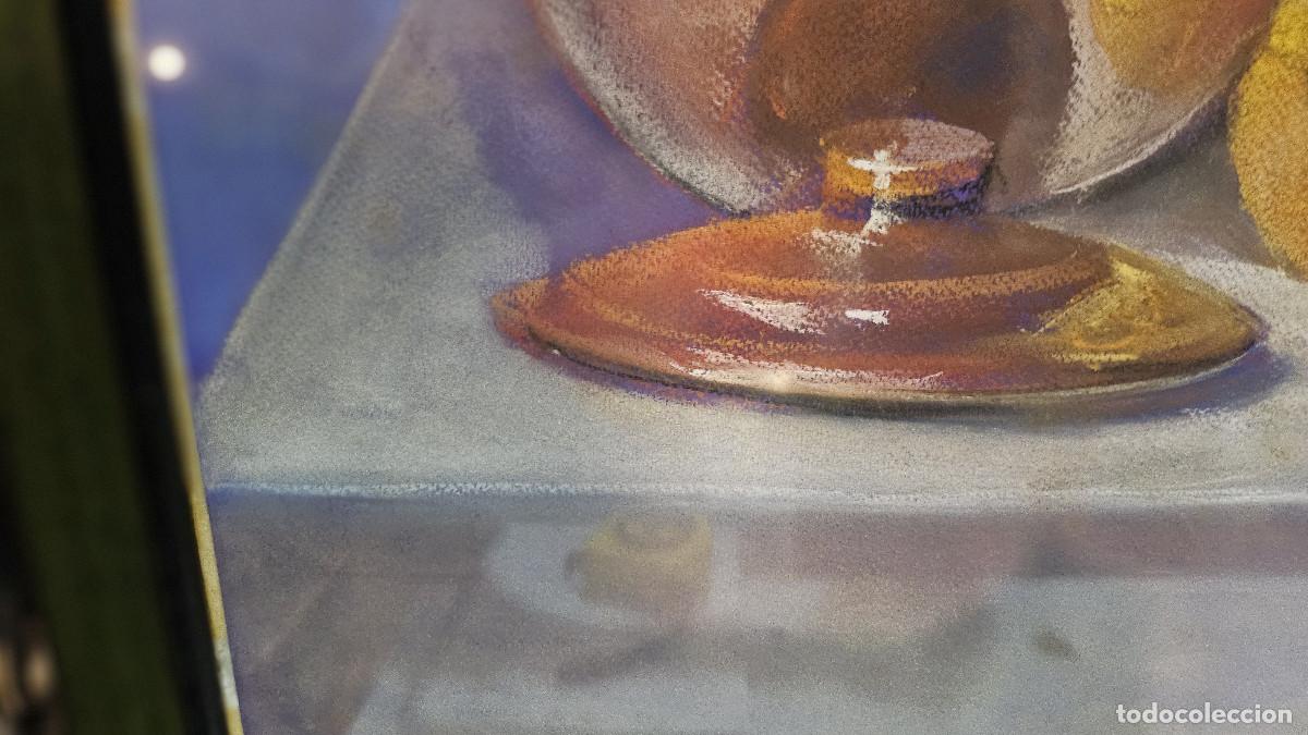 Vintage: pintura bodegon en papel y marcado - Foto 6