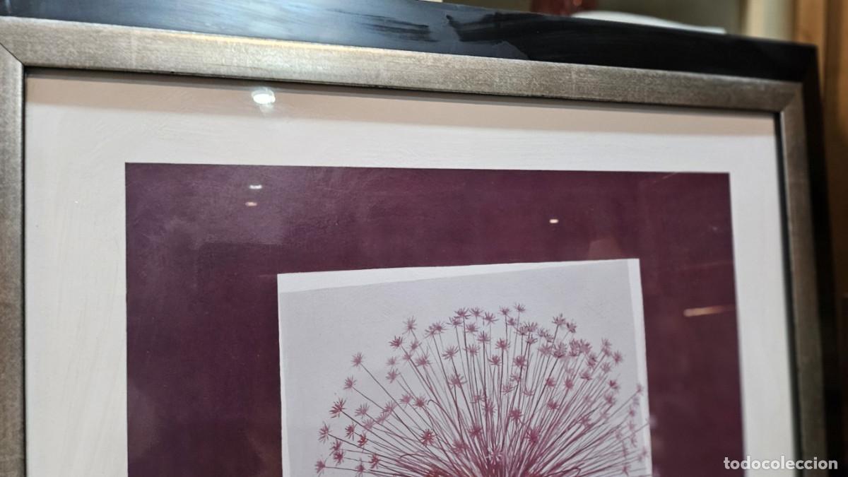 Vintage: litografia modernista marco madera - Foto 3