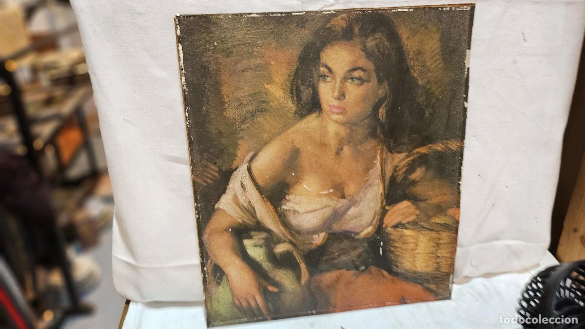Vintage: lamina en litografia y en tabla - Foto 1