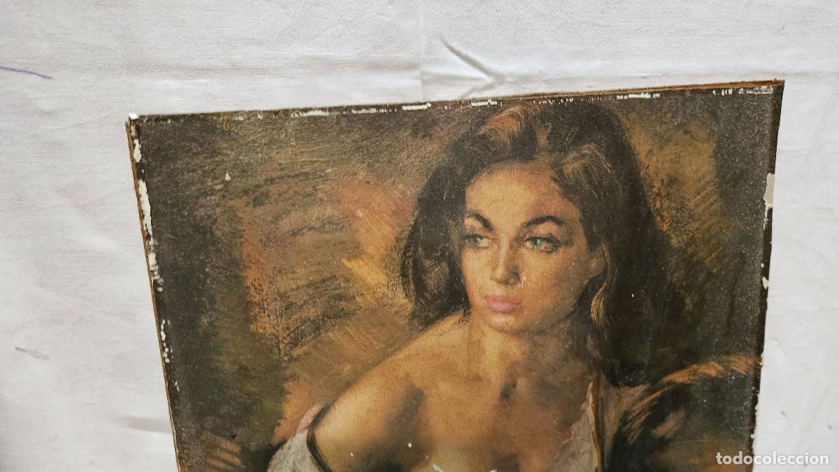 Vintage: lamina en litografia y en tabla - Foto 2