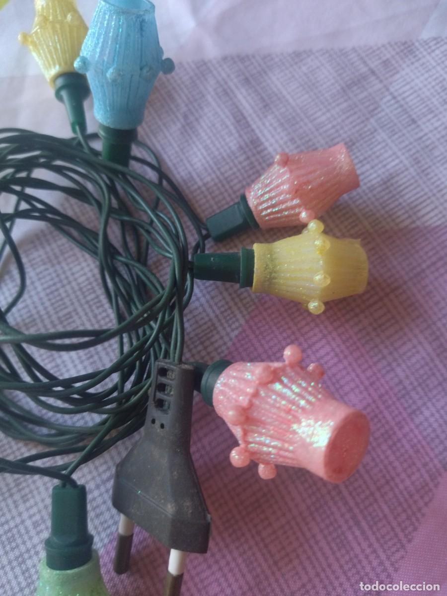Vintage: Luces de navidad vintage, a&ntilde;os 80, funcionando. - Foto 2