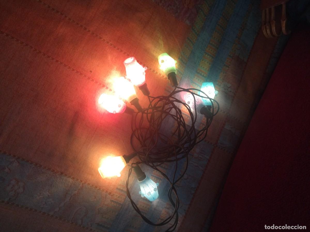 Vintage: Luces de navidad vintage, a&ntilde;os 80, funcionando. - Foto 8