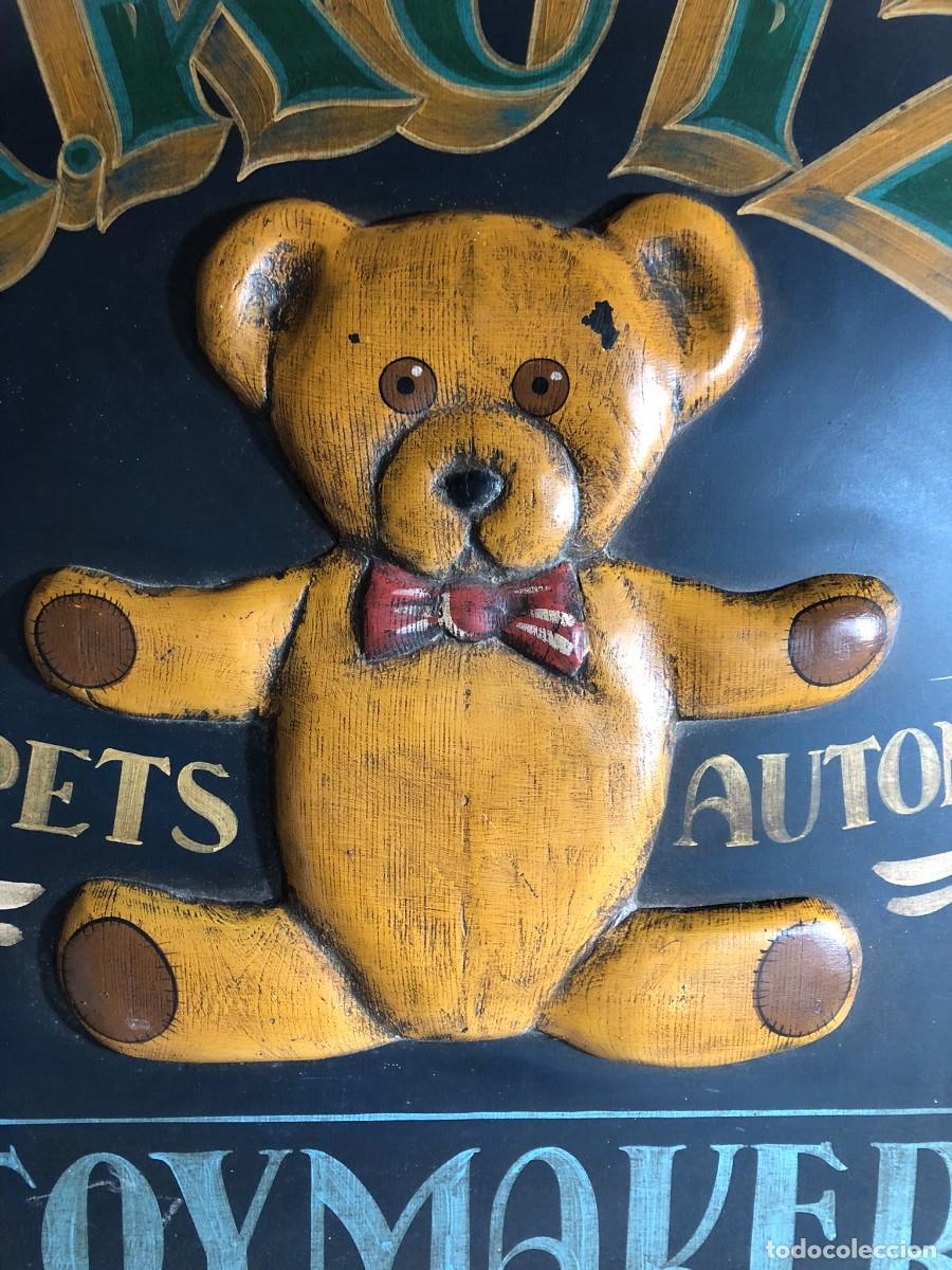 Vintage: Cuadro pintado a mano A KUTZ ToyMaker - Foto 3