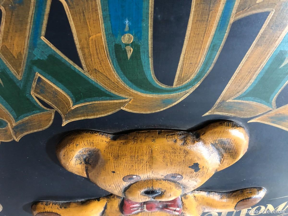 Vintage: Cuadro pintado a mano A KUTZ ToyMaker - Foto 4