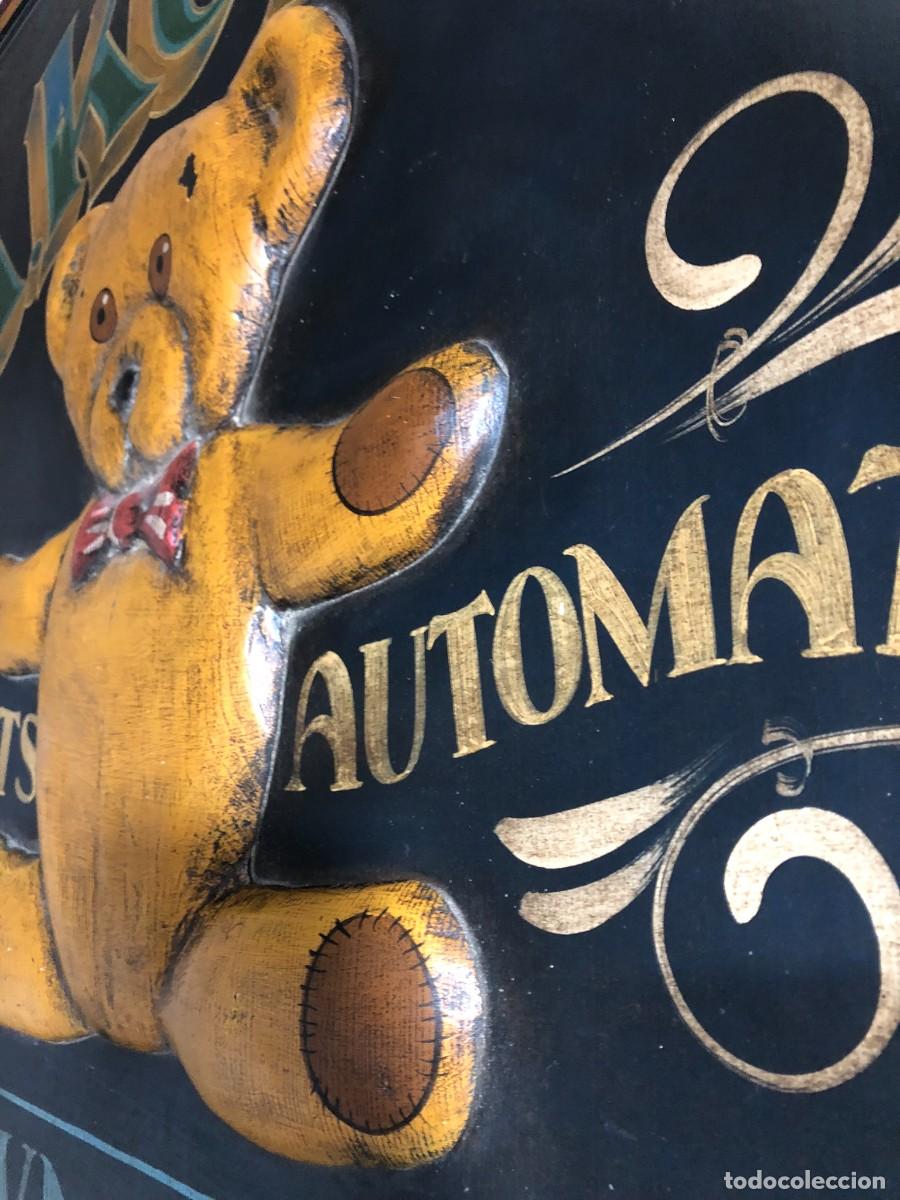 Vintage: Cuadro pintado a mano A KUTZ ToyMaker - Foto 6