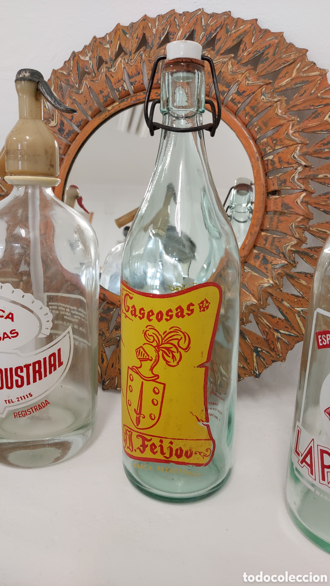 Vintage: Botella de gaseosa Feijoo - Foto 1