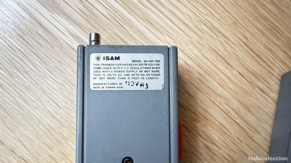Vintage: MINI COM GW-766, TRANSMISOR-RECEPTOR O TRANSCEPTOR . TAIWAN. - Foto 5