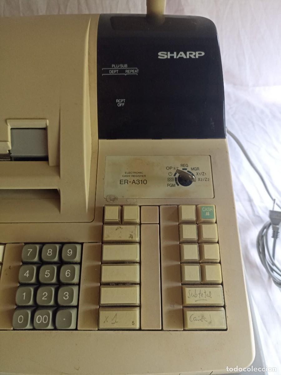 Vintage: Registradora Sharp ER-A310 (electronic cash register) - Foto 2