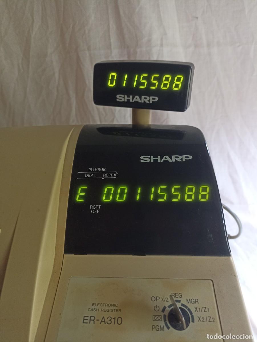 Vintage: Registradora Sharp ER-A310 (electronic cash register) - Foto 9