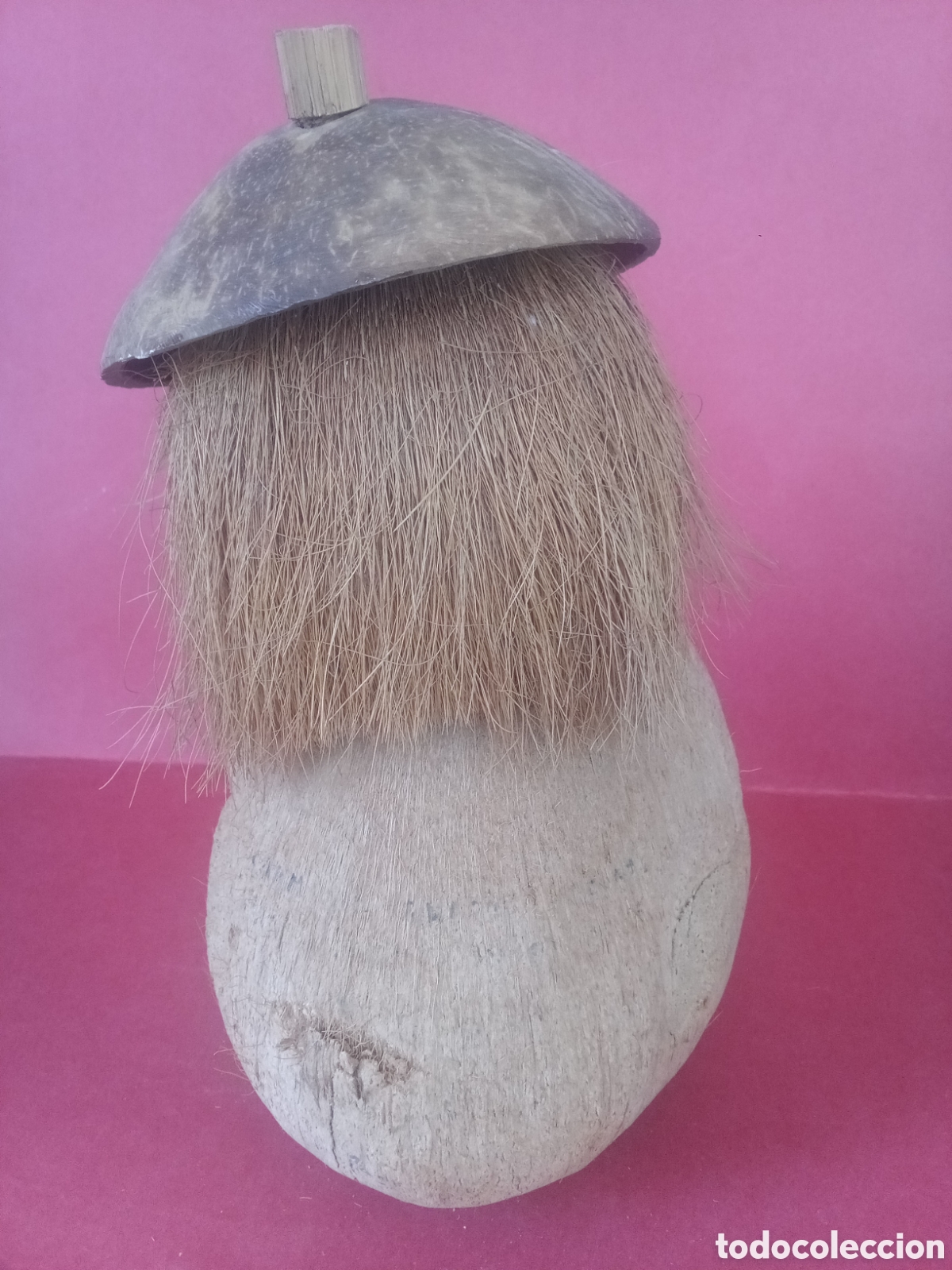 Vintage: HUCHA MONO DE COCO - GORILA - Foto 5