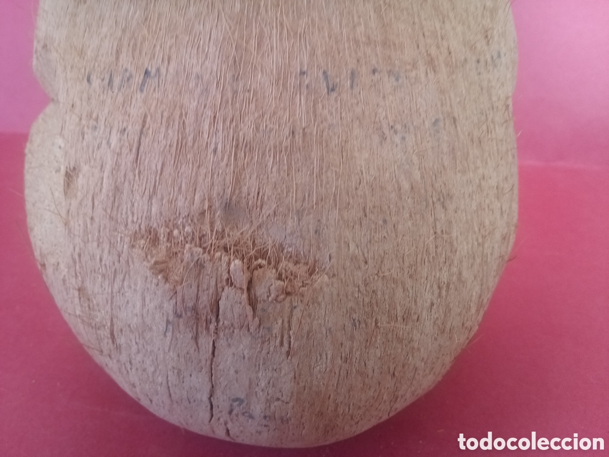 Vintage: HUCHA MONO DE COCO - GORILA - Foto 6