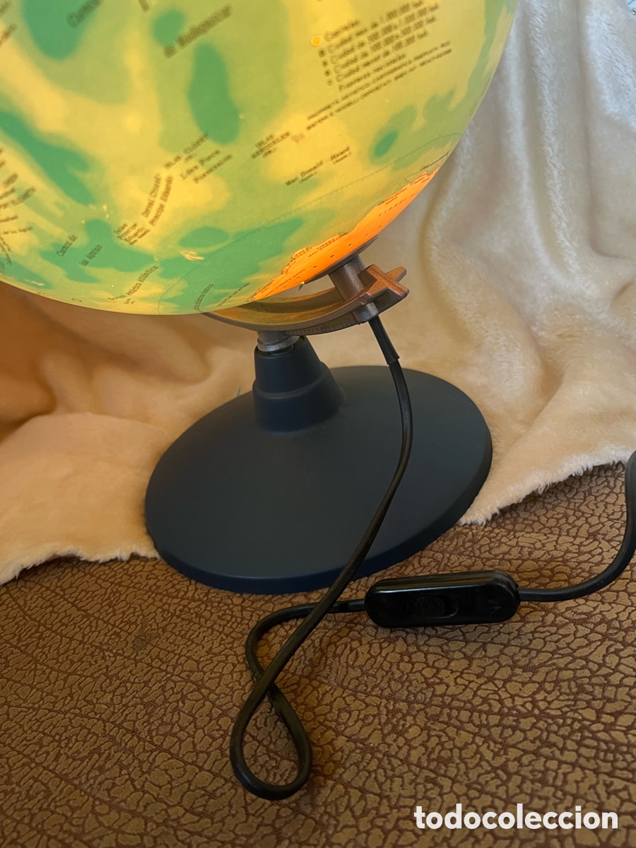 Vintage: Globo terr&aacute;queo con luz - Foto 5