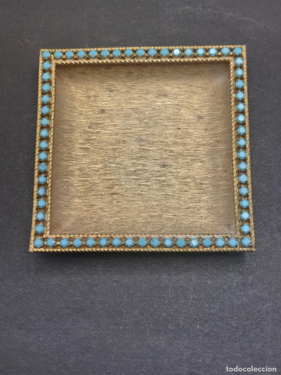 Vintage: BANDEJITA DE METAL DECORATIVA