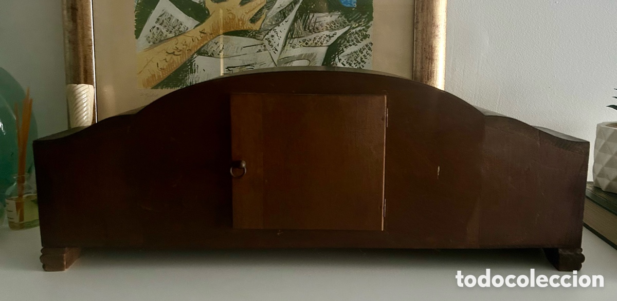 Vintage: RELOJ CHIMENEA ALEM&Aacute;N Mauthe - Foto 2